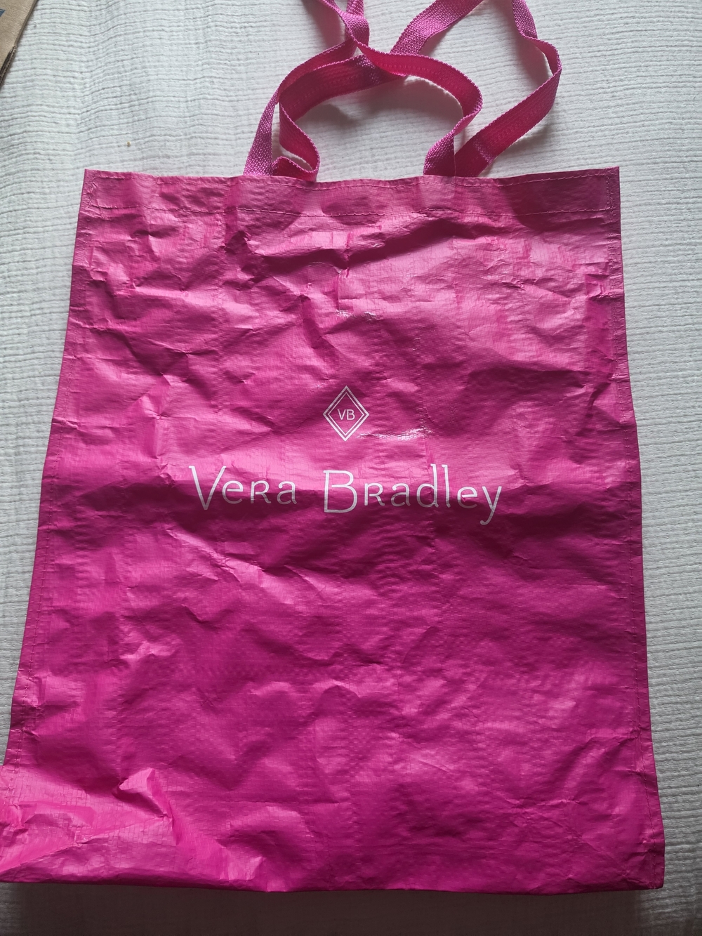Vera Bradley Hot Pink Tote Bag